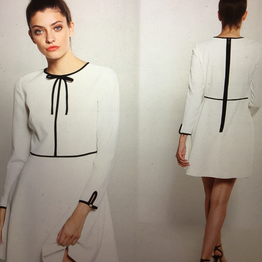 New Ted Baker Tie Neck Dress