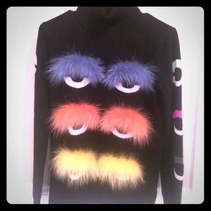 FENDI monster turtleneck - SOLD