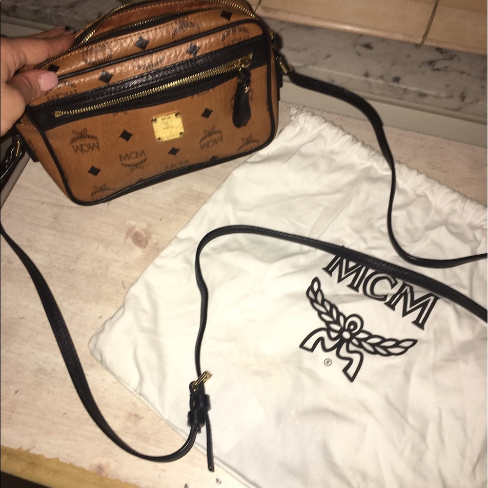 SOLD! MCM cross body bag