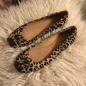 Sperry cheetah flats