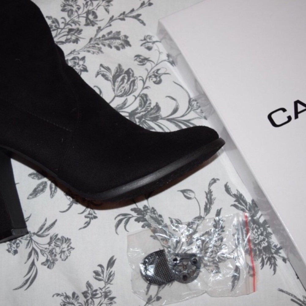 Thigh High Drawstring Boots - Picture 3 of 6