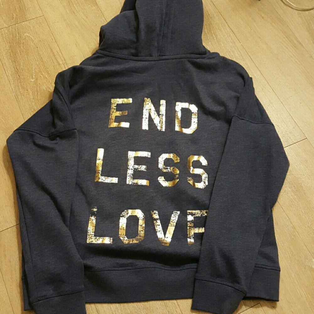 Victoria's Secret faux fur hoodie - NWOT