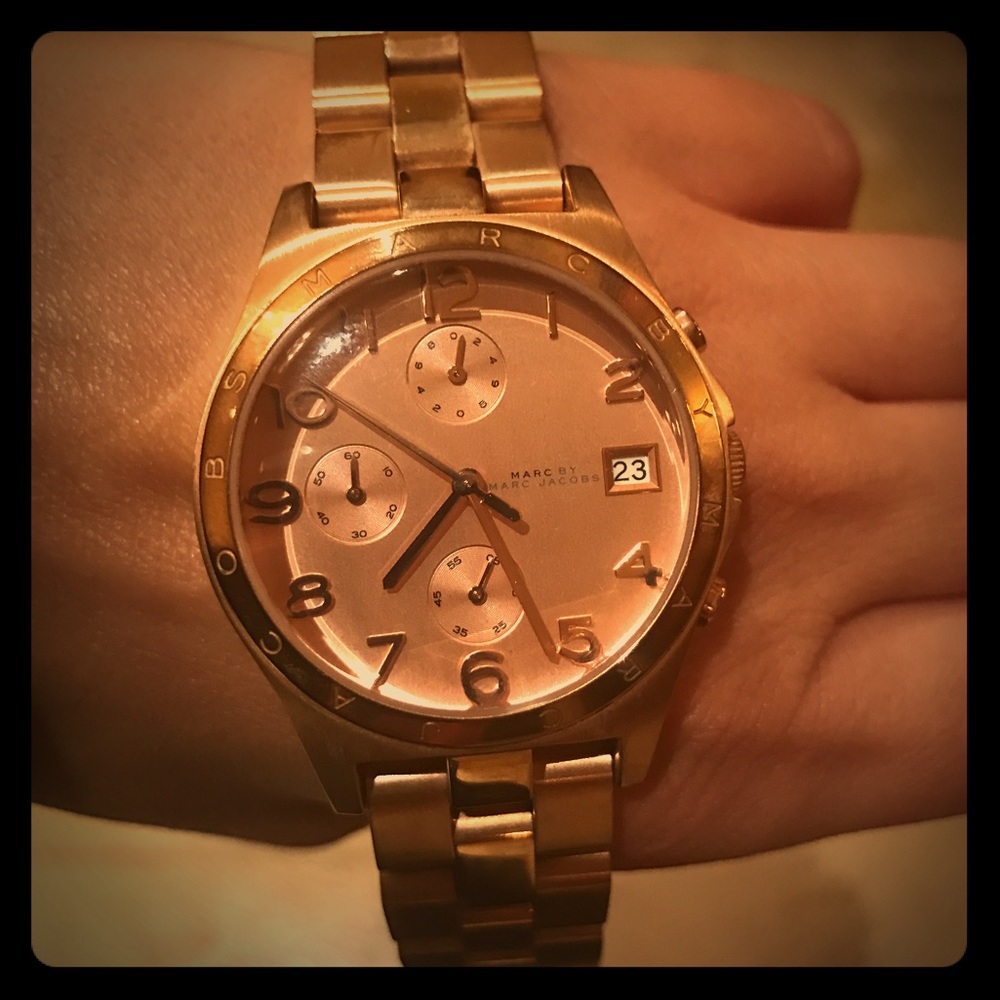 Marc Jacobs Rose Gold Watch
