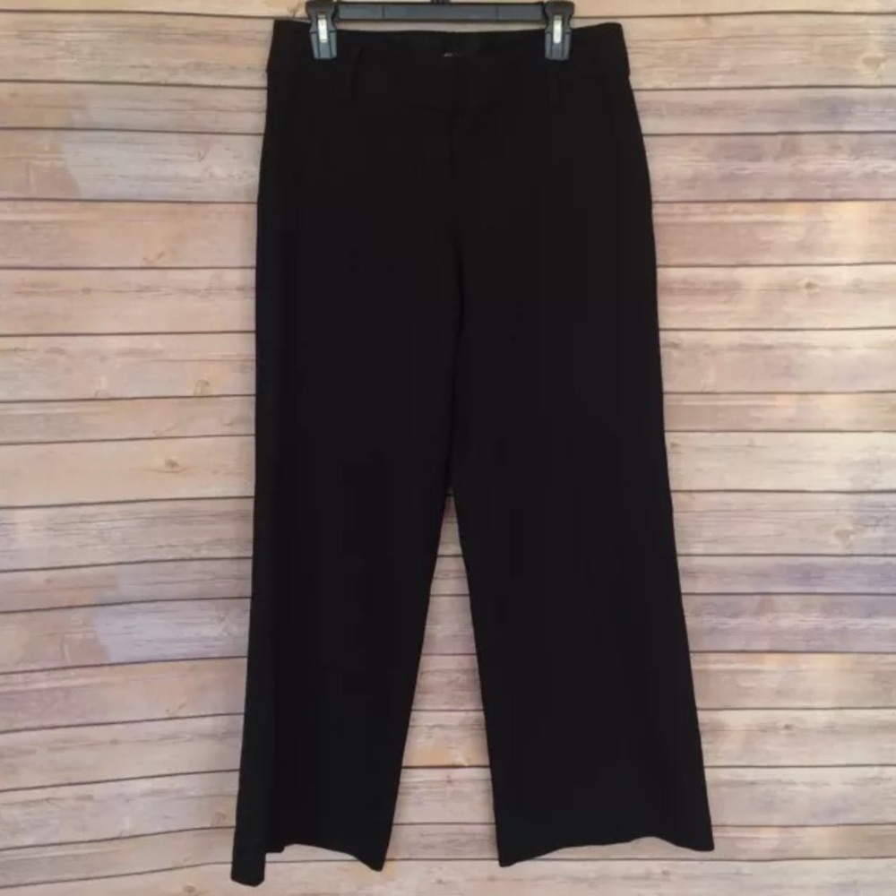 • Banana Republic • Black Dress Pants Wool Size 8