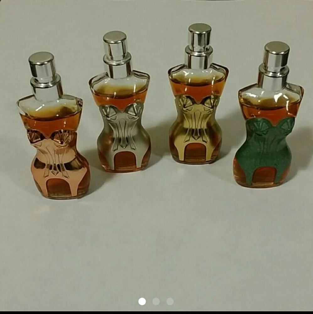 4 Jean Paul Gaultier Miniatures parfum