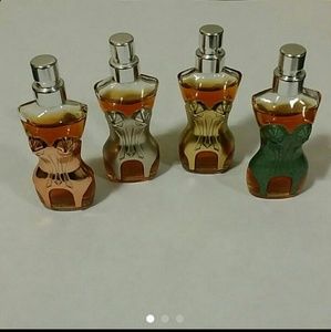 4 Jean Paul Gaultier Miniatures parfum