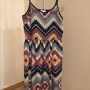 Patterned dress