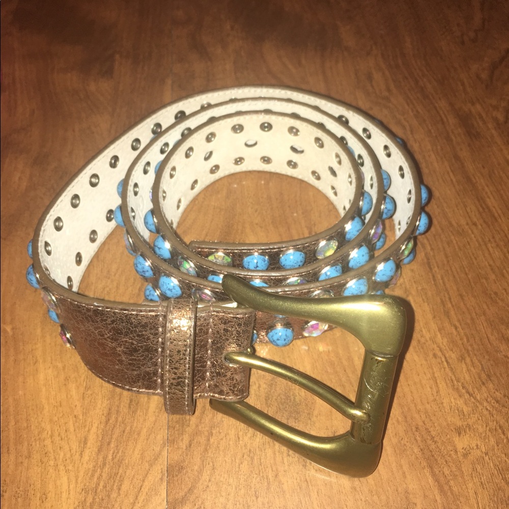 Guess Stone Studded Belt