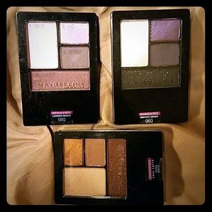 Set of 3 eyeshadows by Maybelline