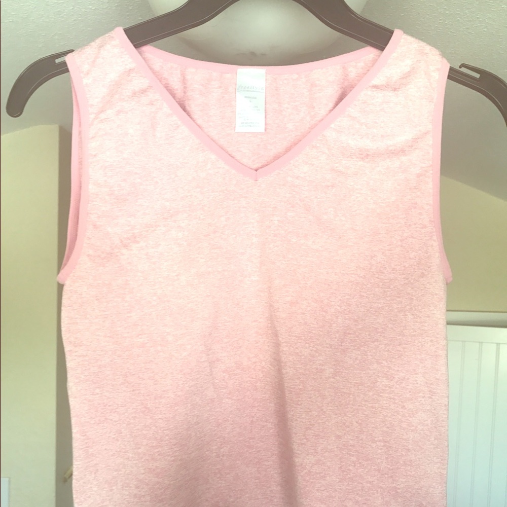 Cute pink work out top