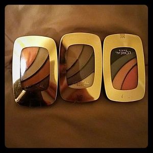 Set of 3 L'oreal Paris eyeshadow's
