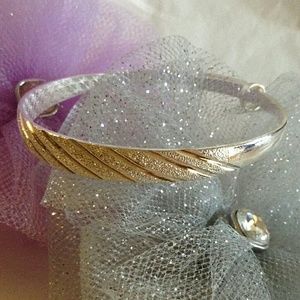 Silver Bangle Bracelet