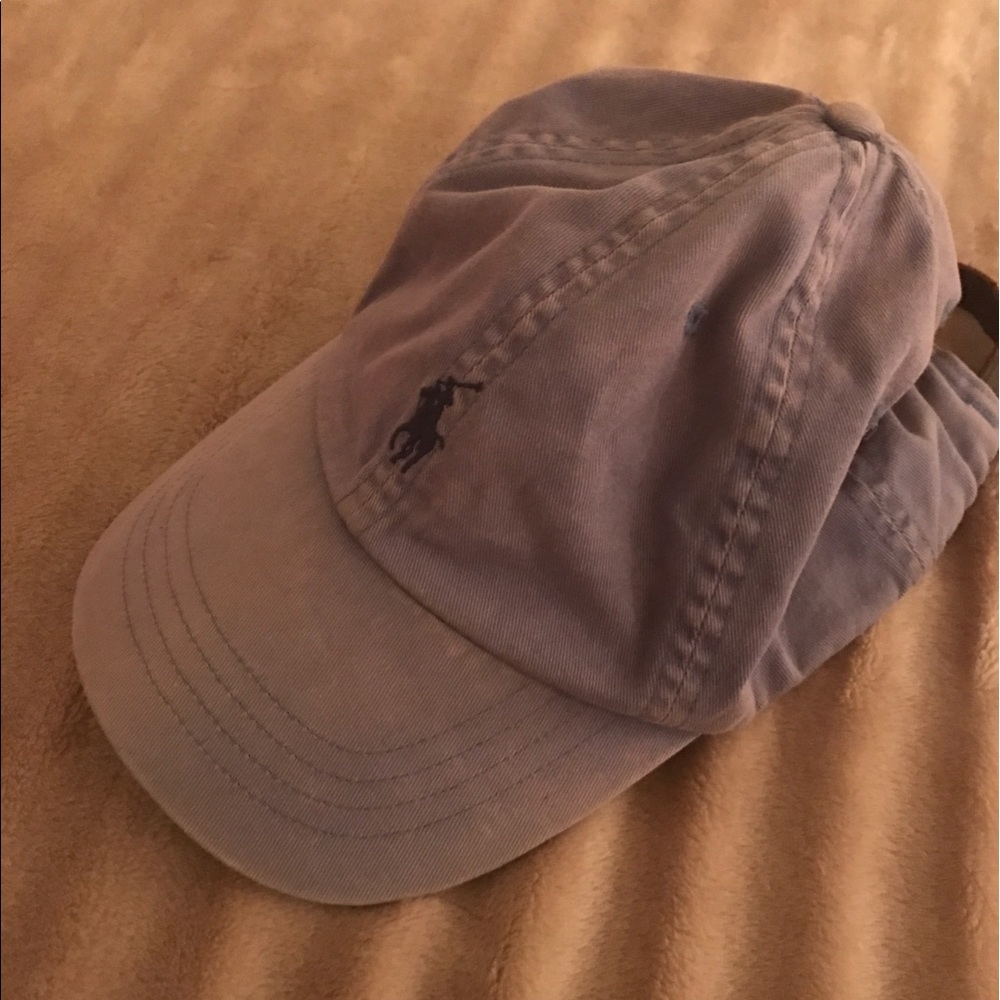 Vintage Leather Strap Polo Hat