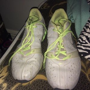 Nike grey & green shocks