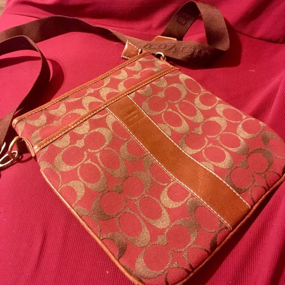 Coach cross body bag