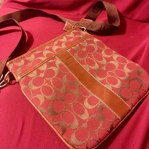 Coach cross body bag