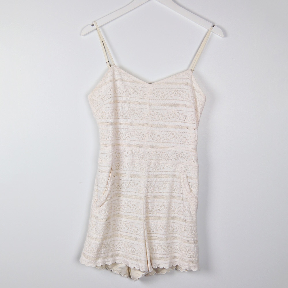 DV by Dolce Vita Eyelet Romper, L