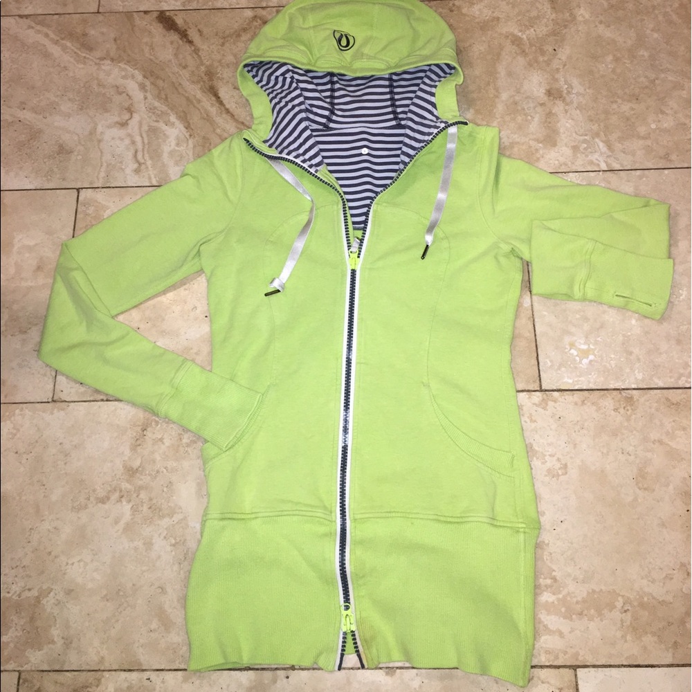 Lime Green lululemon Scuba Hoodie