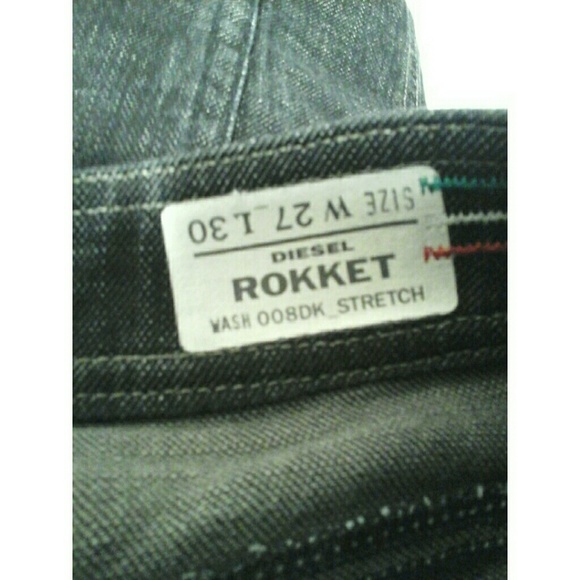 Sold! Diesel dark washed crop jeans - Picture 3 of 8