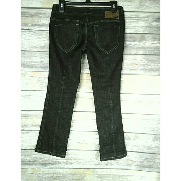 Sold! Diesel dark washed crop jeans - Picture 5 of 8