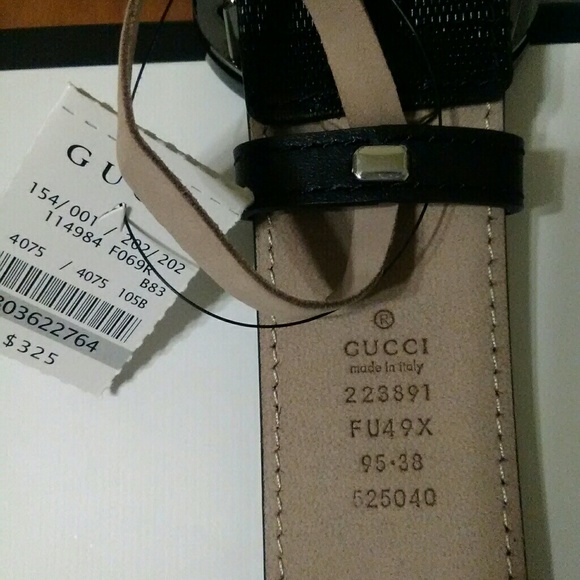 Authentic Gucci Micro Guccissima Belt red leather – Connect  Brand new gucci Authentic belt