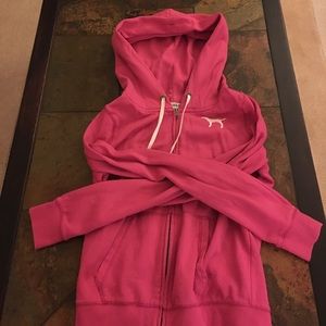 Victoria Secret Pink zip down jacket