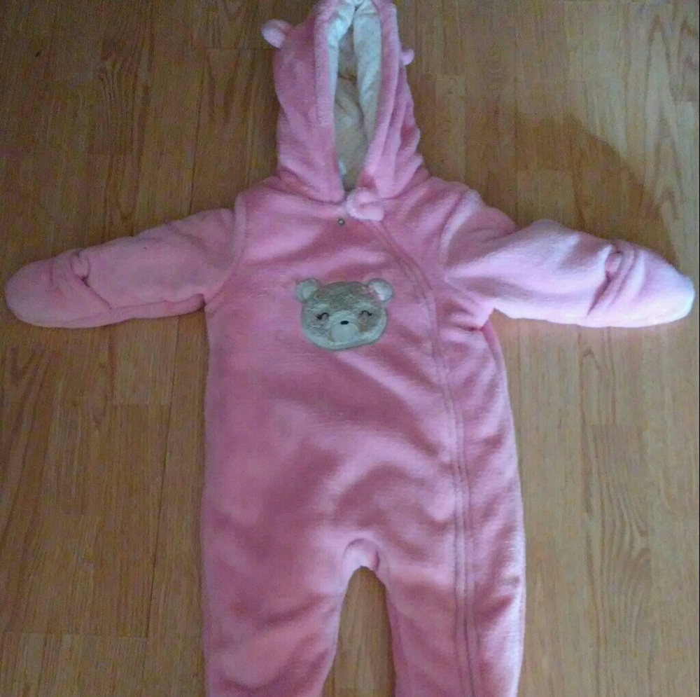 Infant Girl Snowsuit