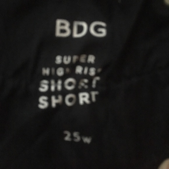 SOLD BDG Super High Rise Short Short Set - Picture 4 of 4
