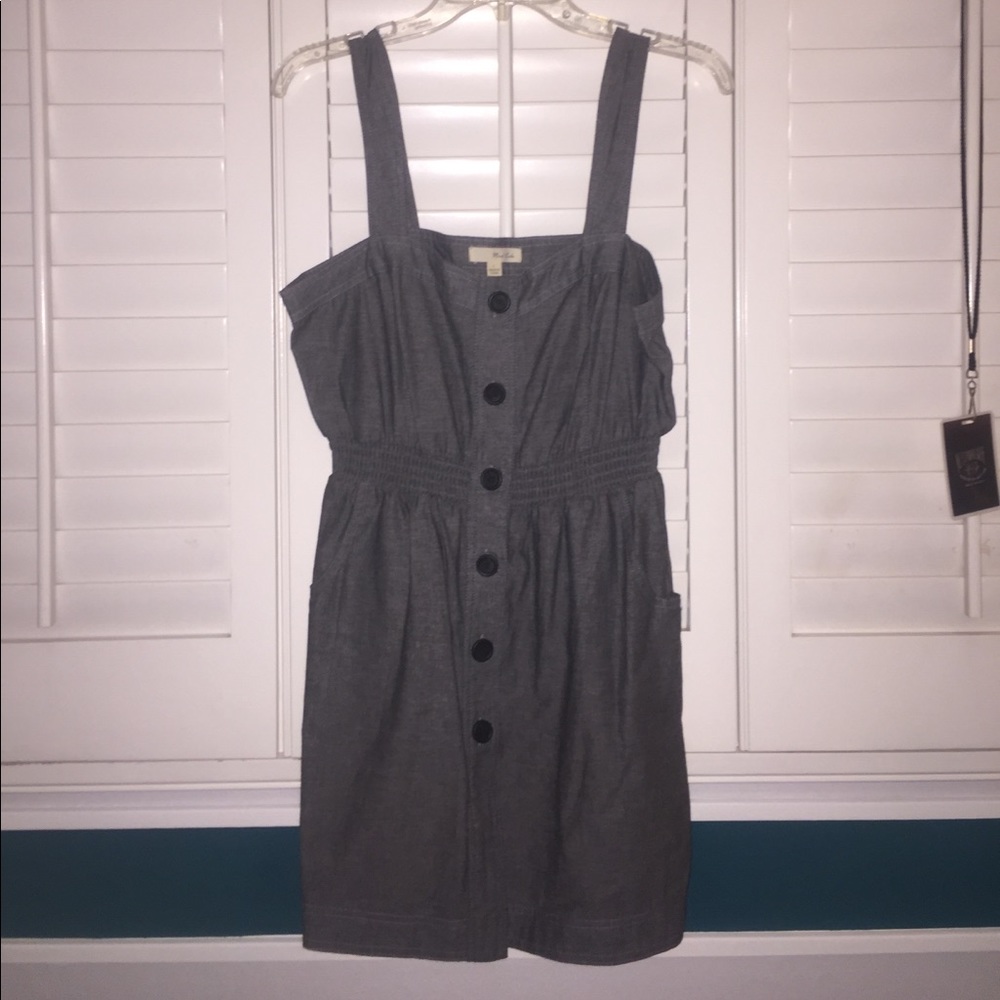 Denim looking dress