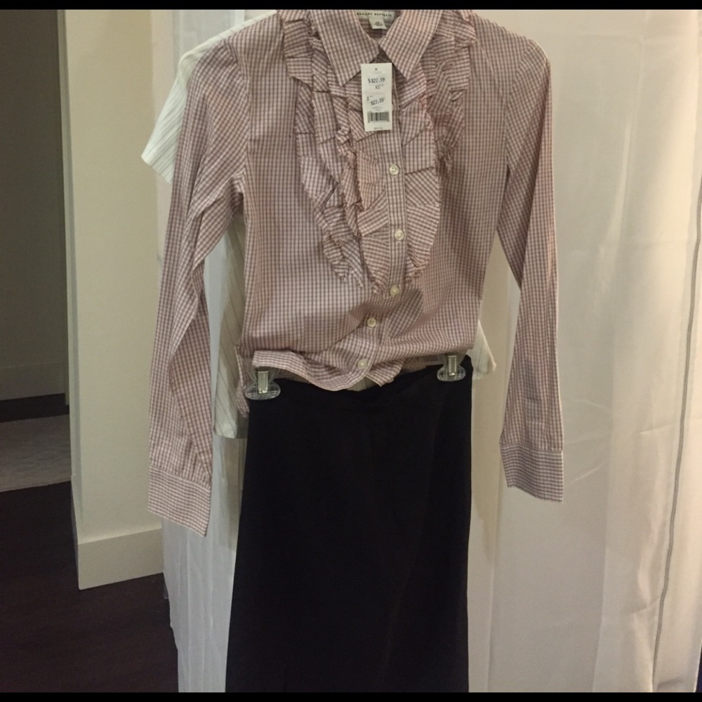 NWT！Banana Republic button down shirt！