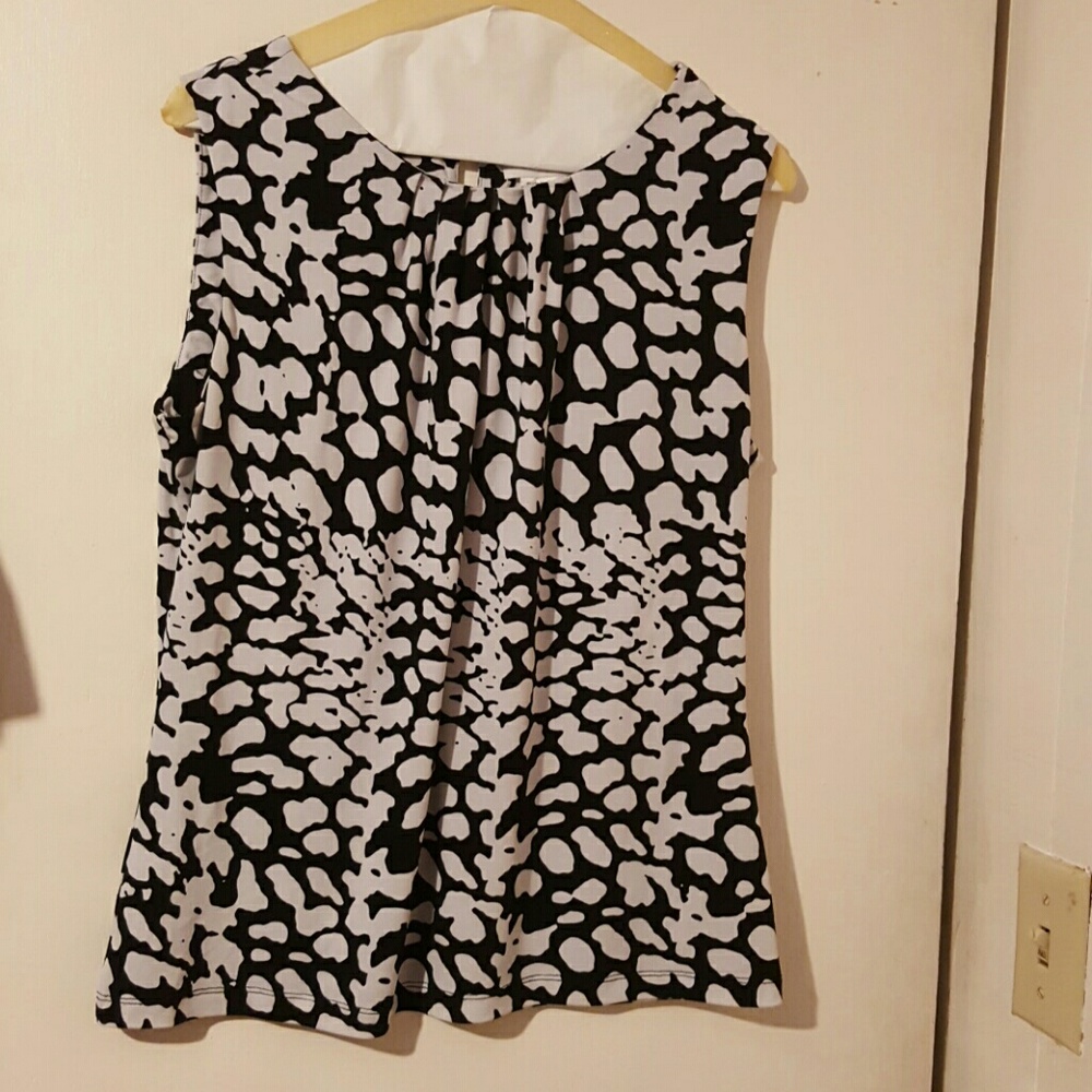 Calvin klein sleeveless blouse