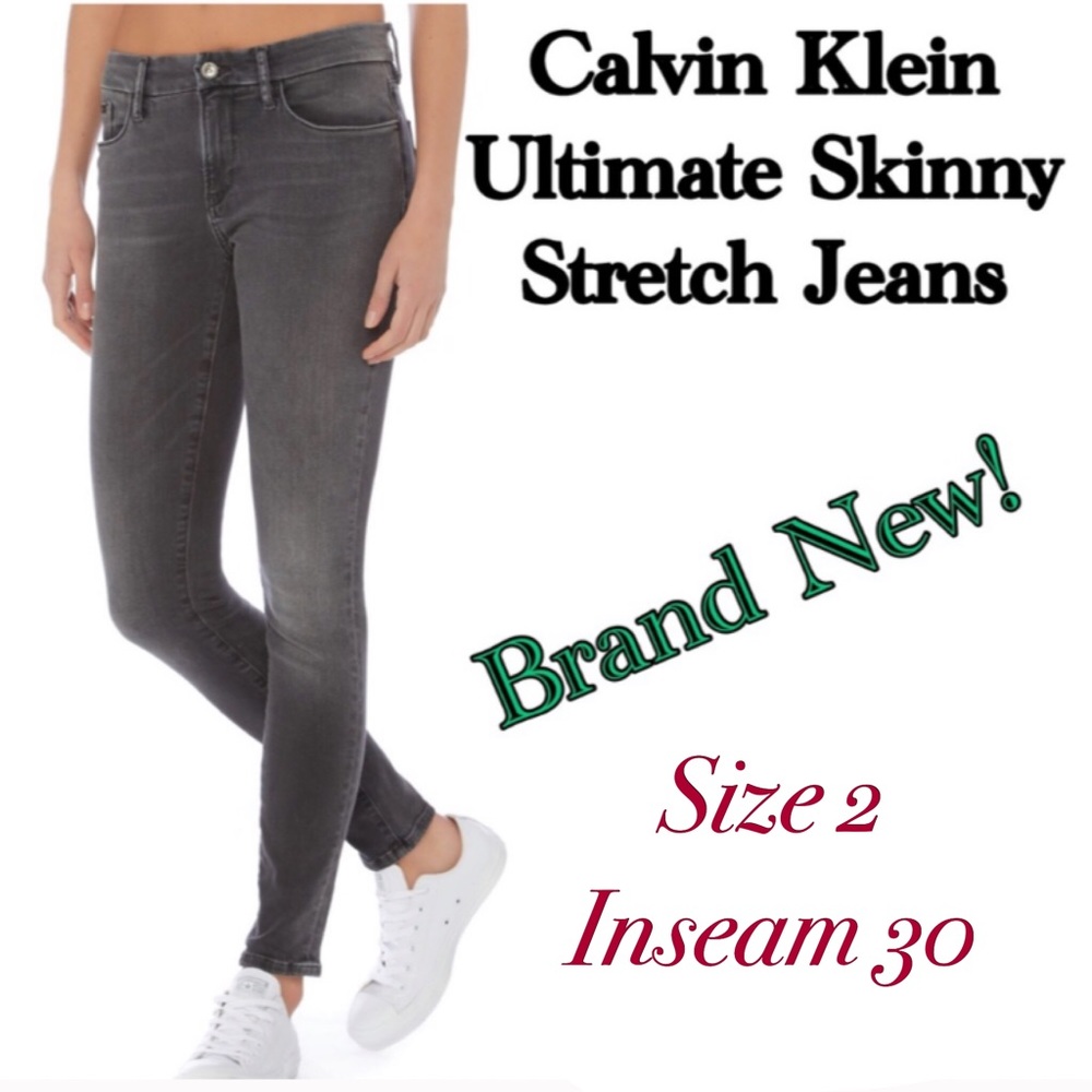 💐SALE! 💫BRAND NEW✨CK Jeans Ultimate Skinny 2X30