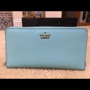 Kate Spade Cameron Street Lacey Wallet- Atoll Blue