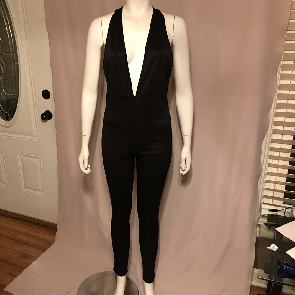 Black catsuit