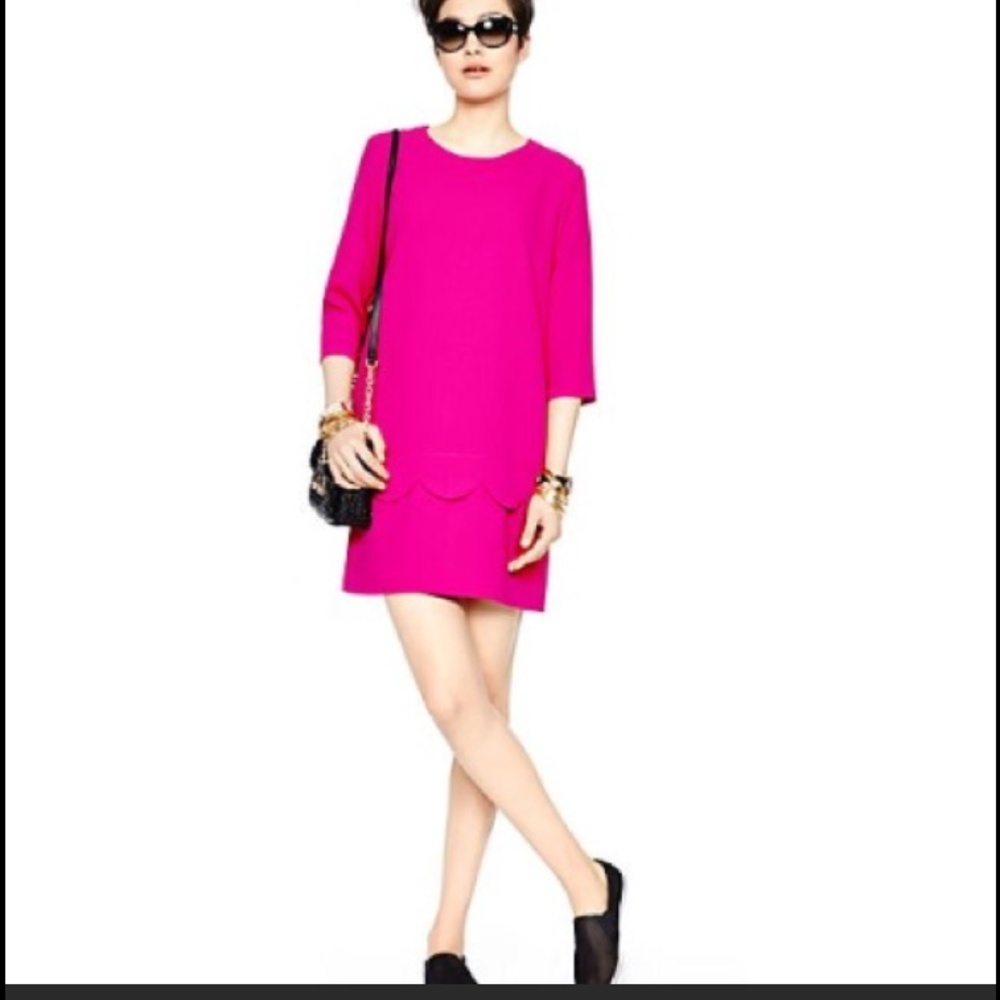 Kate Spade Scallop Dress