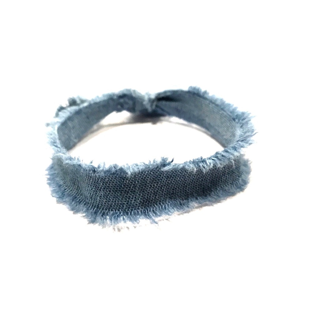 Denim Wrist Choker/ Bracelet