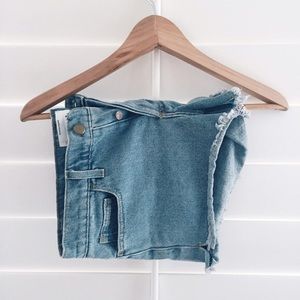 American Apparel Denim Cutoff Shorts Size 26