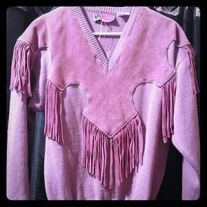 Vintage Leather Fringe