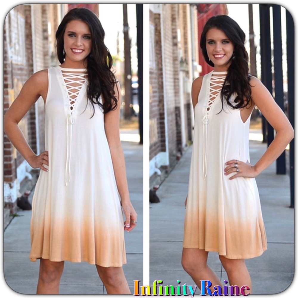 🆕Lace-Up Tunic/Dress, ⭐️Wear🏖Spring to Fall🍁 - Picture 2 of 2