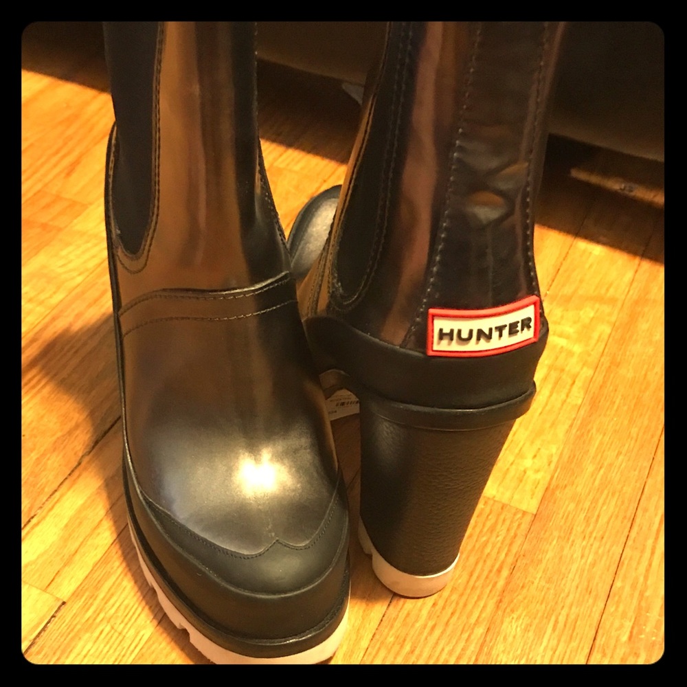 New Hunter boots (ankle)/booties size 5.5/6