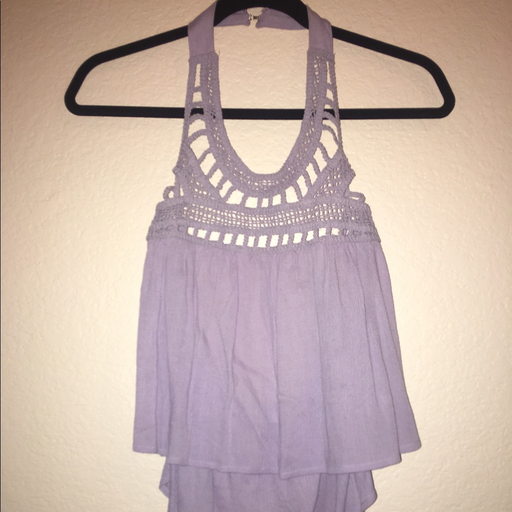 Tobi Halter Crop Top