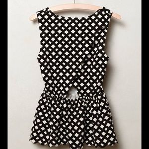 NWT Anthropologie Peplum Clovelly Top