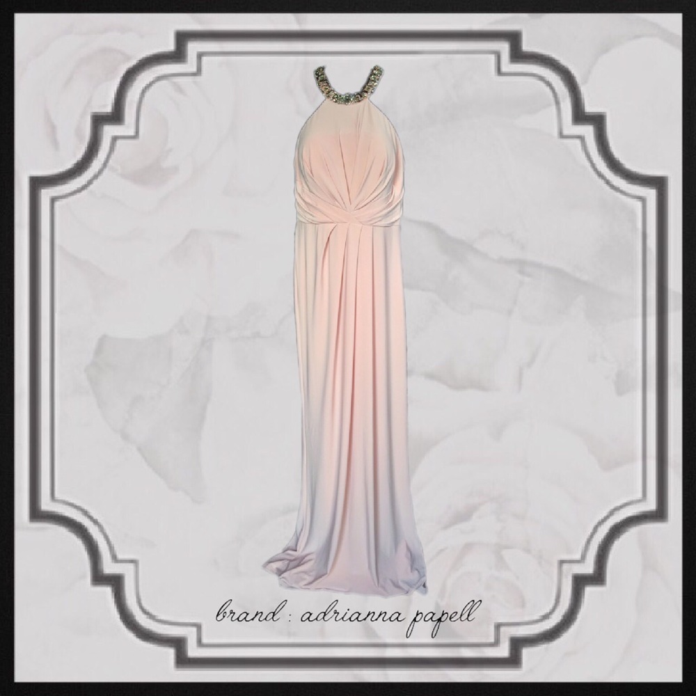 Adrianna Papell Gown.