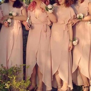 Maxi bridesmaids dresses