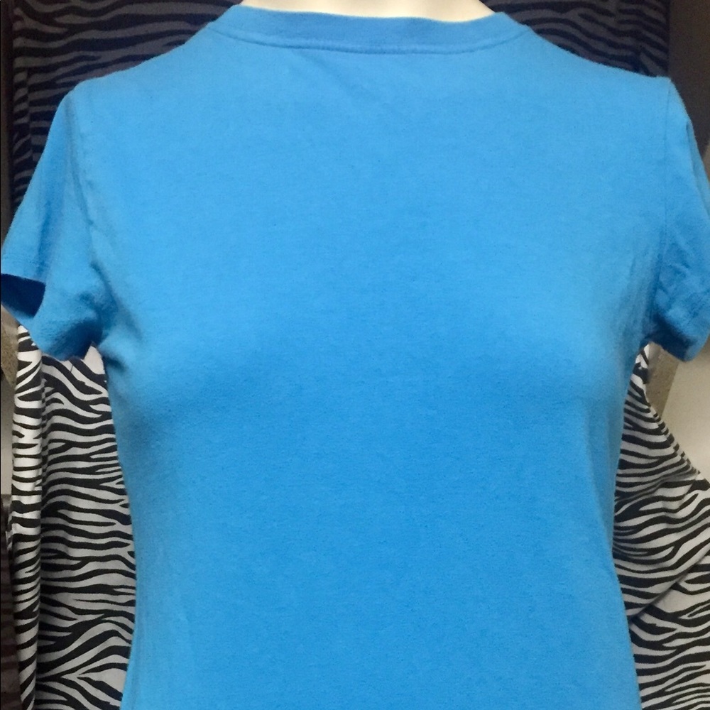Small Ambiance Powder Blue Tee Shirt.