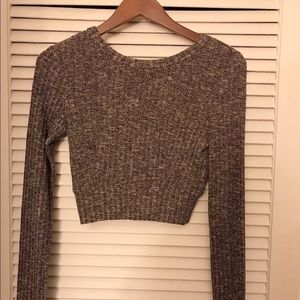 FASHION NOVA CROP SHIRT