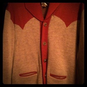 Caldwell vintage hand knitt sweater