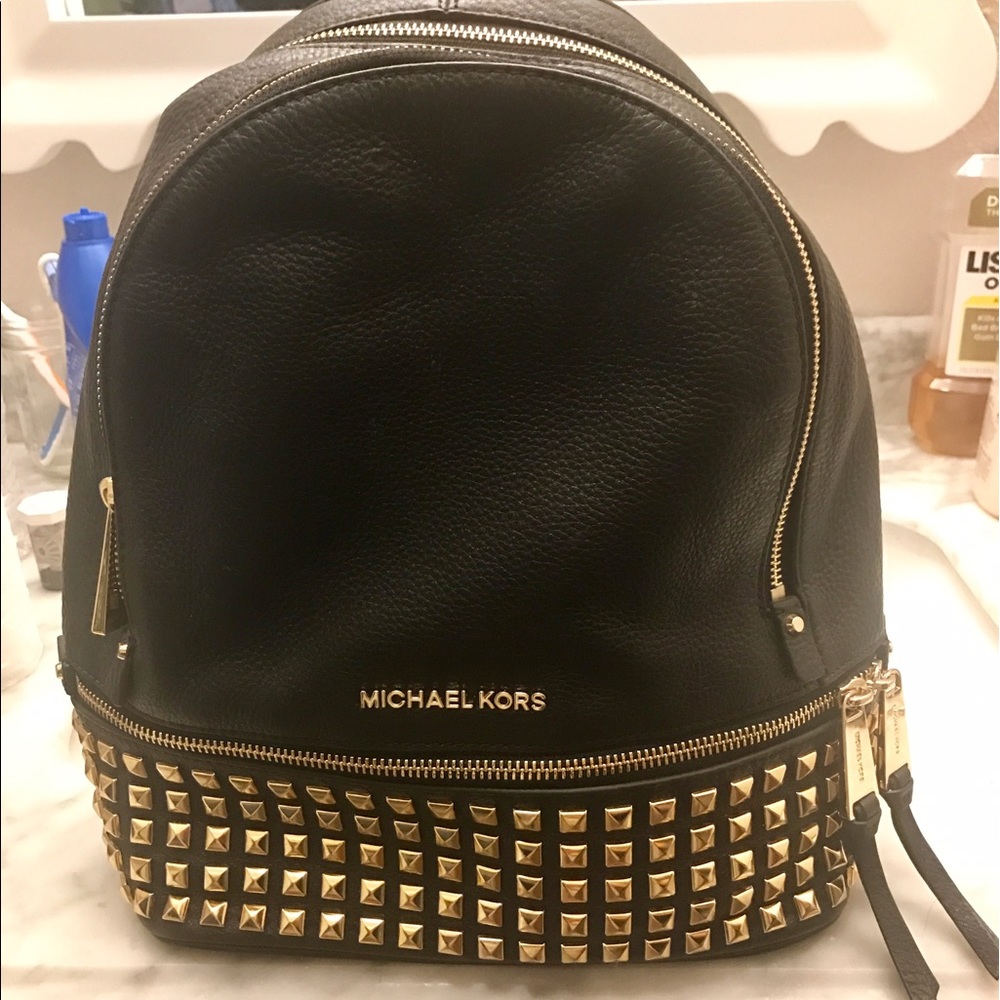 MK studded backpack