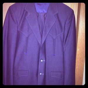 Vintage circle western suit