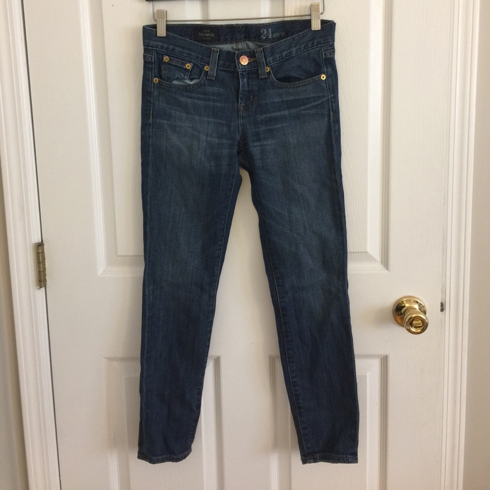 J.crew ankle toothpick Jeans